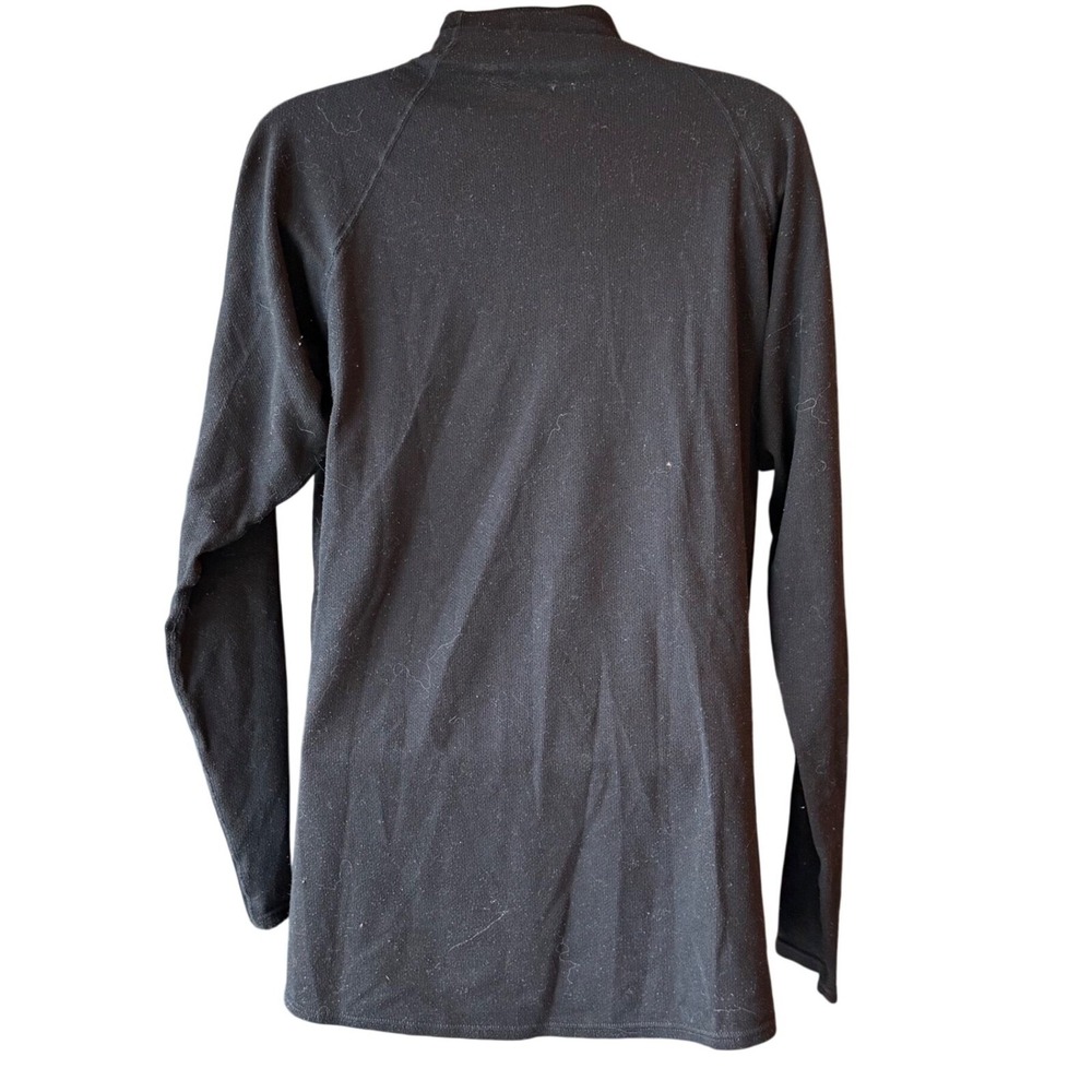 MARMOT Long Sleeve 1/4 Zip Base Layer Shirt Black Womens Size Large - Picture 2 of 7